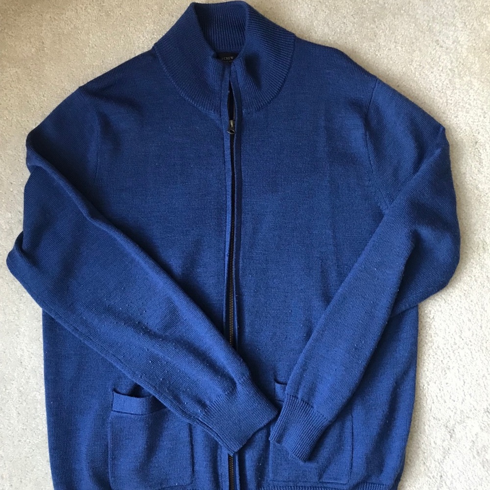 Jcrew men’s half zip sweater